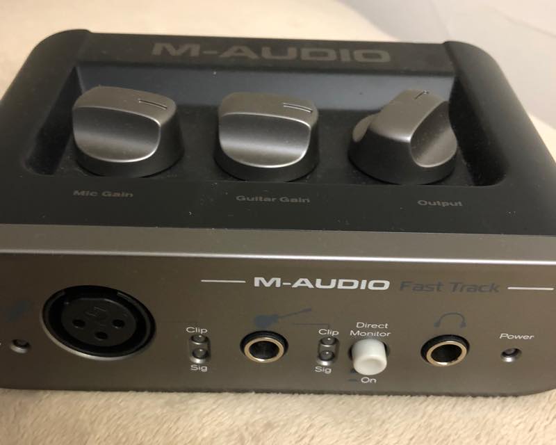 2 track digital recording input interface