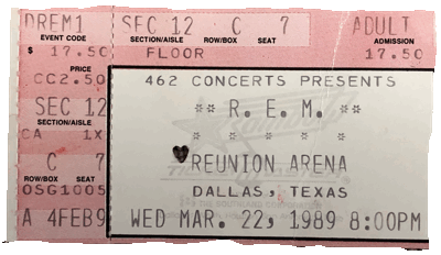 rem ticket dallas