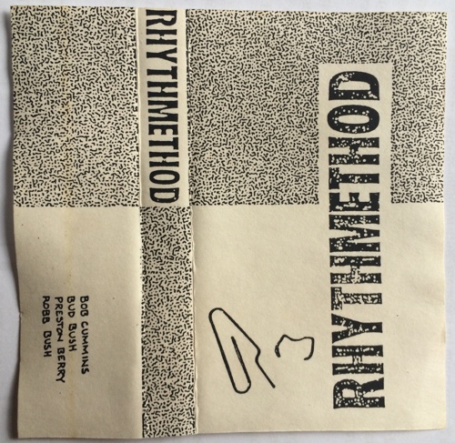 rhythmethod demo cassette liner